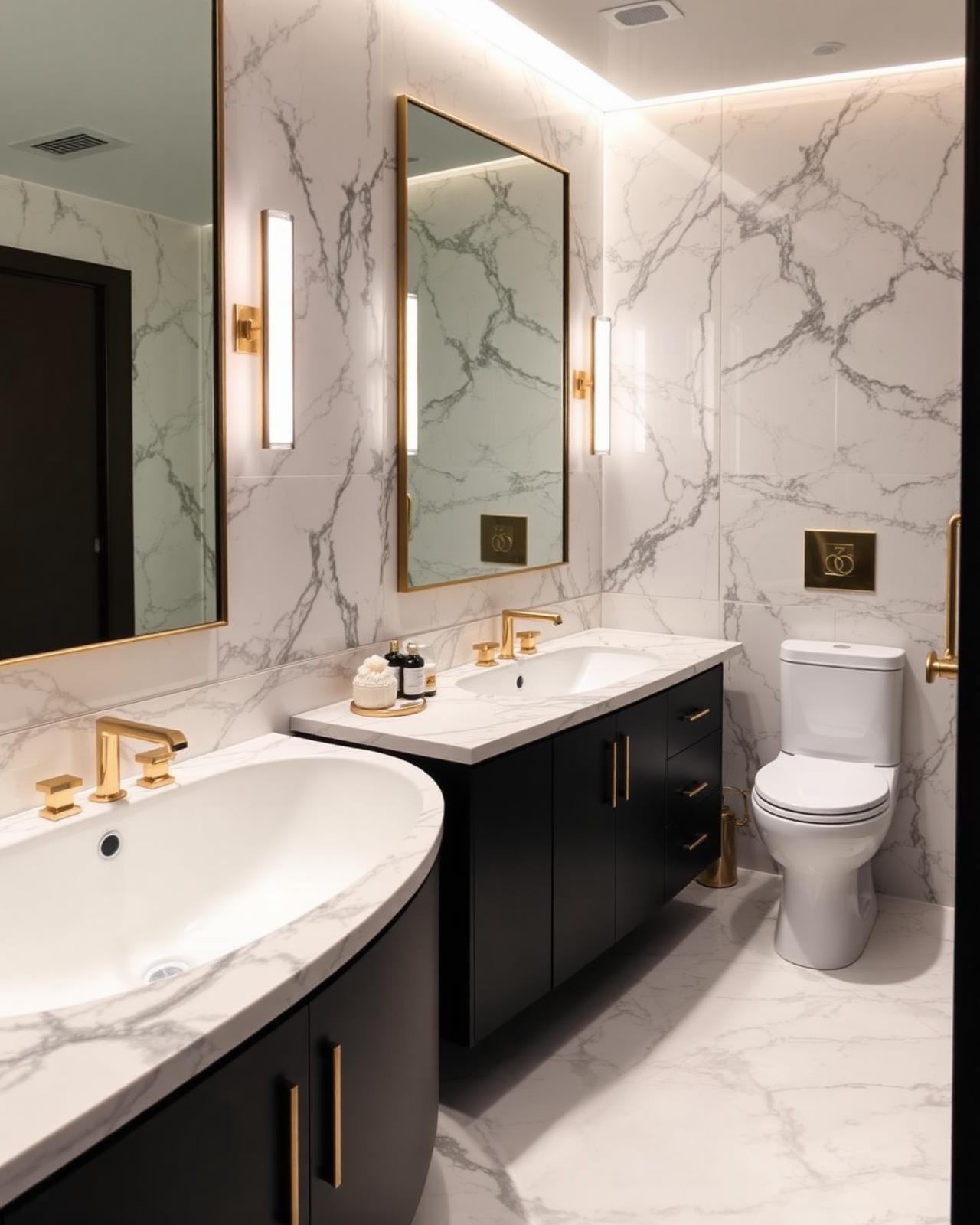 Marble bathroom renovation Aventura